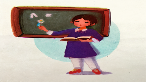 UP Board solution Class 8 English Rainbow chapter 9 in Hindi